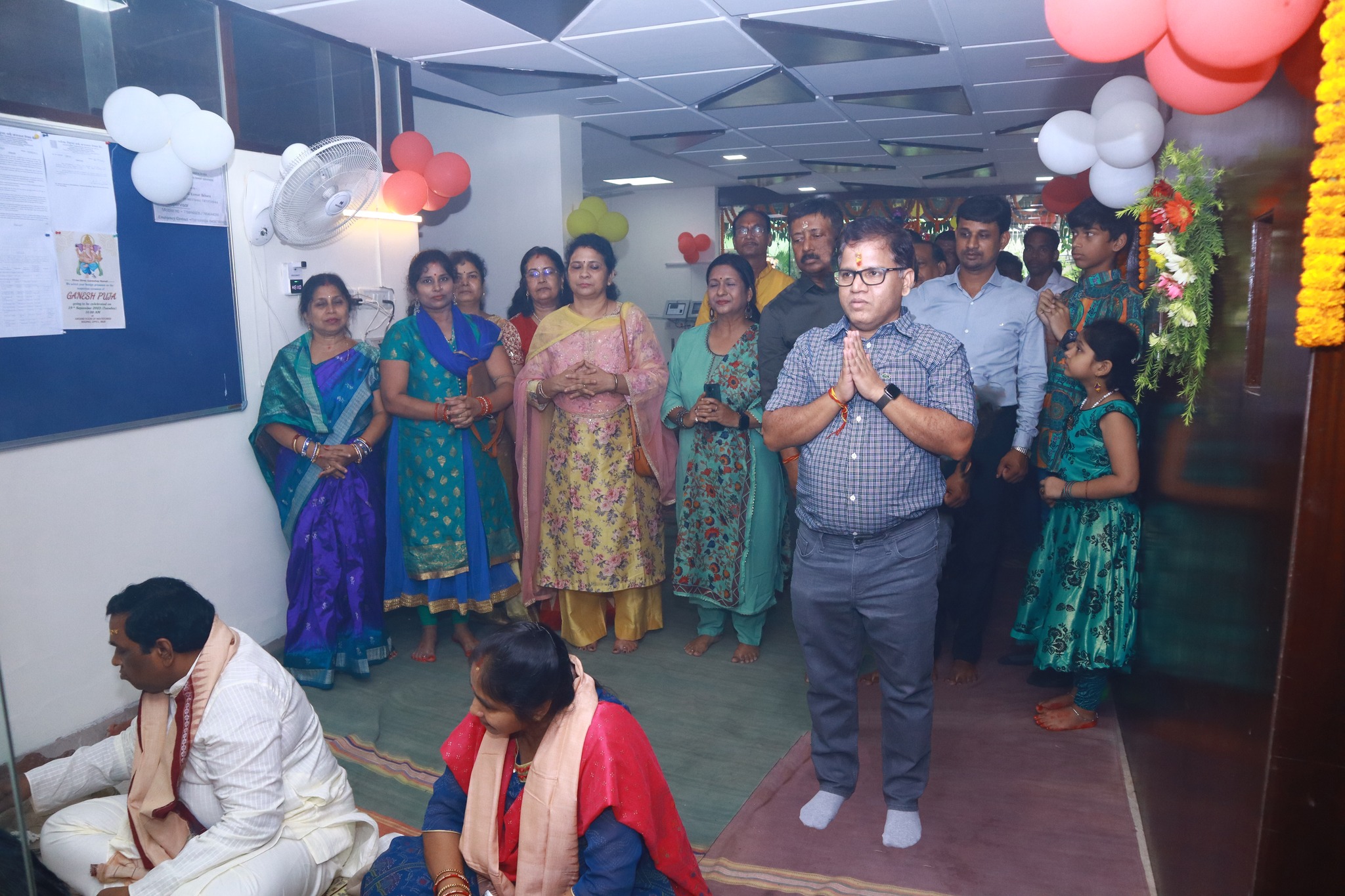 Ganesh Puja celebration at OPTCL Headquarters,Bhubaneswar